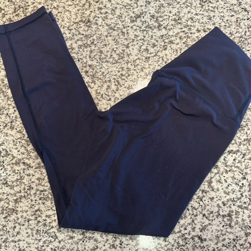 Lululemon Align Leggings - 25” Inseam - Size 4 - True Navy Blue
